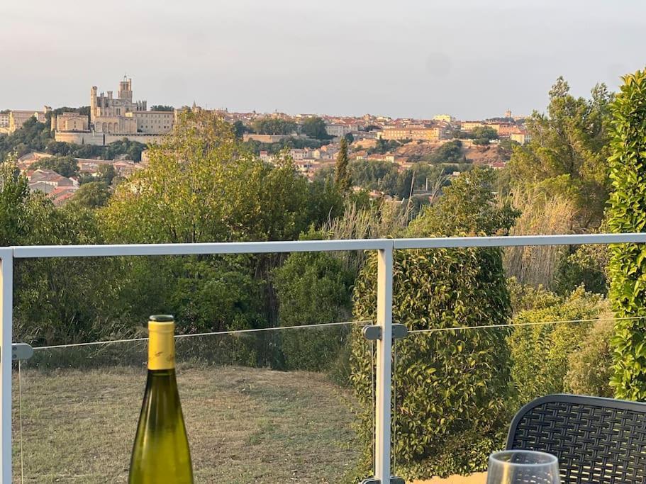 9 Ecluses Canal Du Midi-Maison T3 Belle Vue Avec Piscine Béziers Eksteriør billede